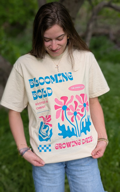 Blooming Bold Oversized Tee